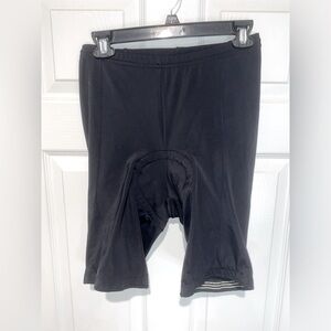 REI black padded biking shorts. Size M